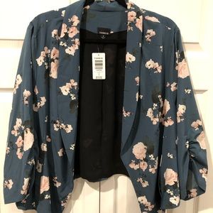 Torrid floral blazer- size 3
